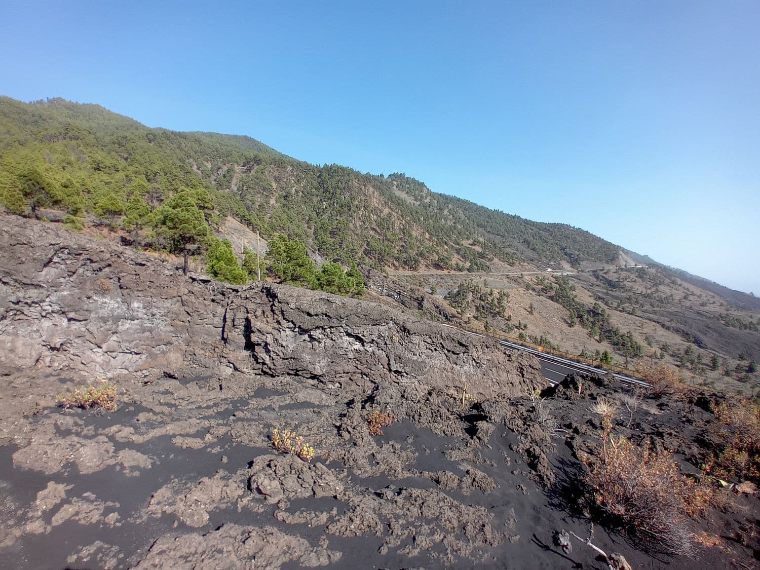 Cumbre Vieja Natural Park landscape